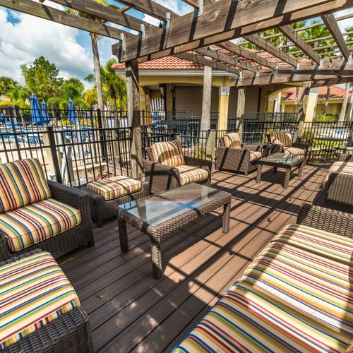 Terra Verde Resort Outdoor Sitting Area