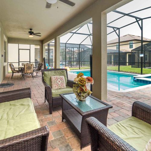 Outdoor sitting area
