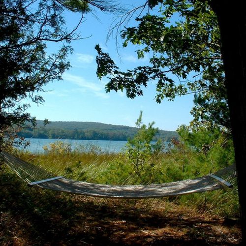 Overall:  includes a lakefront hammock! :-)