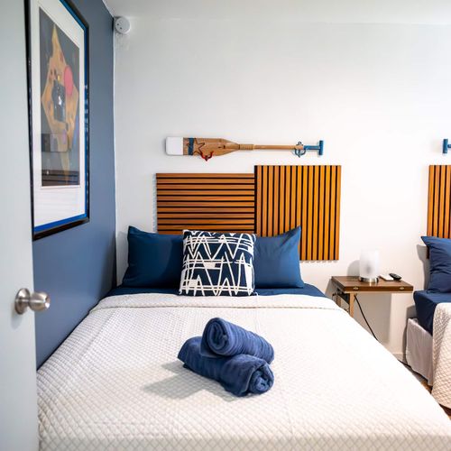 Fresh linens and thoughtful touches ensure a restful stay.