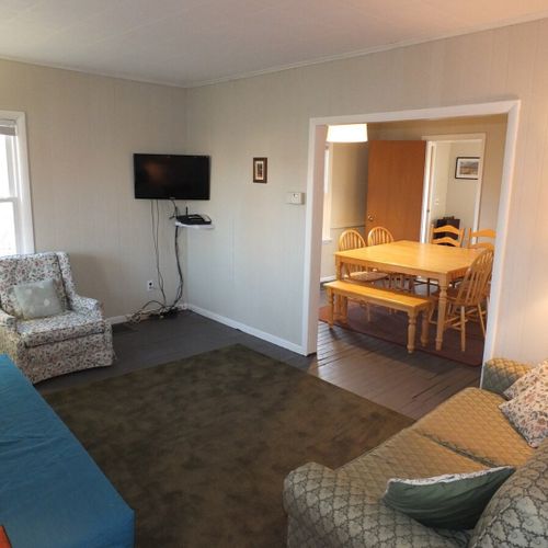 Living room:  very large and comfortable!