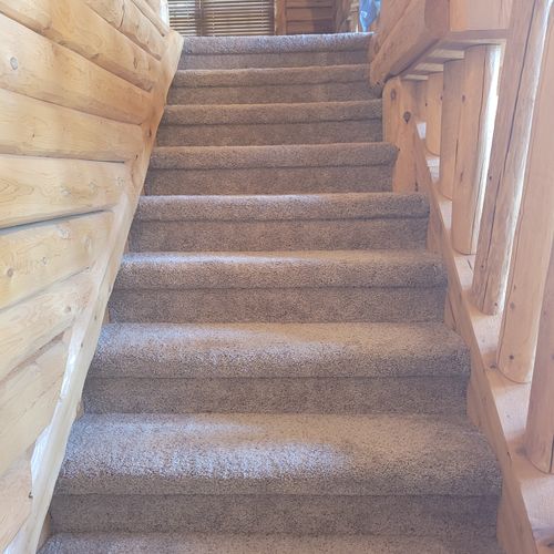 Stairs #1:  the stairs leading to the upstairs