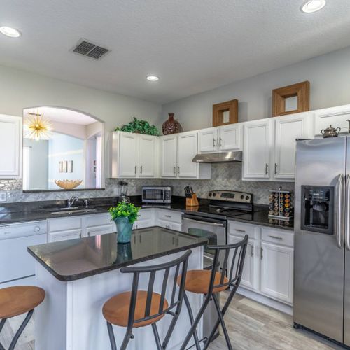 A Chef's Dream Kitchen - Features Stainless Steel Appliances