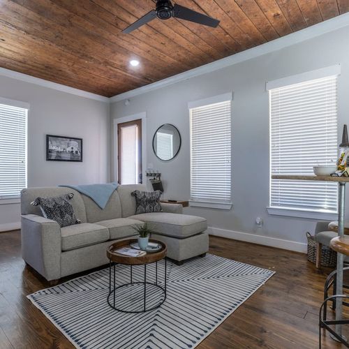 Living Area / Queen Sofa Queen Bed