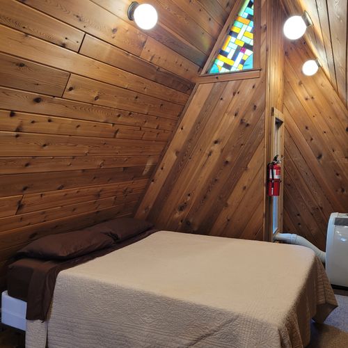 Overall:  the upstairs bedroom