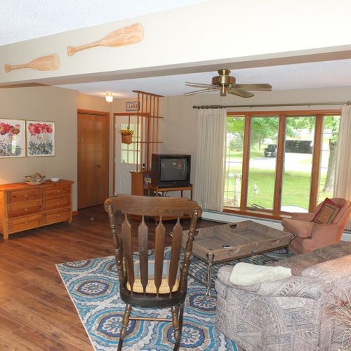 Overview:  the cozy living room