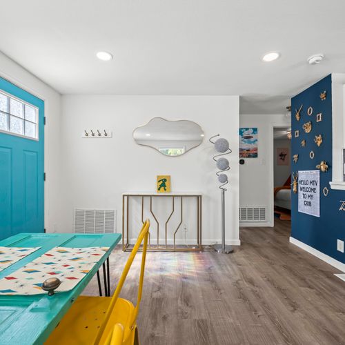 Fun touches throughout set the tone for a unique stay.