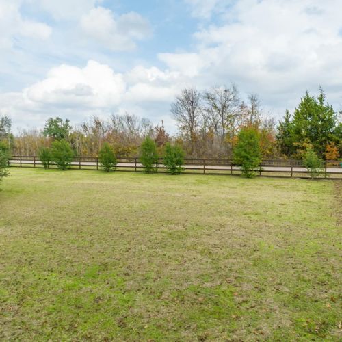 Fenced Front Yard