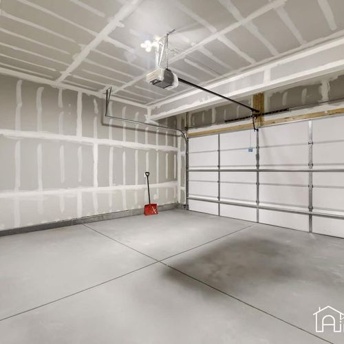 A spacious, two-car garage makes parking hassle-free for all guests!