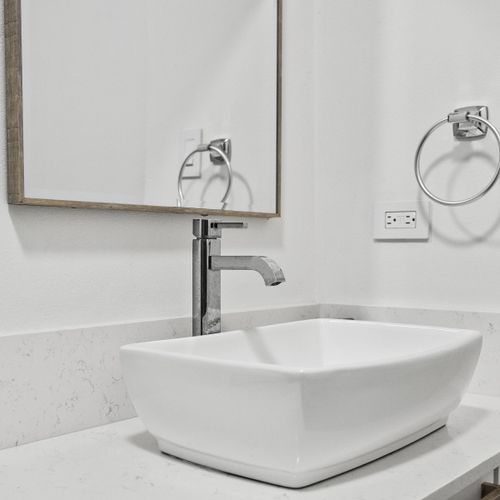 Spa-like experience! Get ready to refresh after a day of fun.