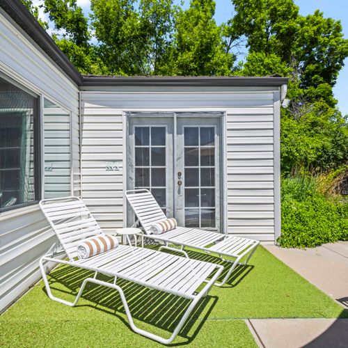 Relax poolside on comfortable loungers, soak up sunshine and peaceful vibes.