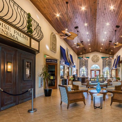 Paradise Palms Resort Lobby