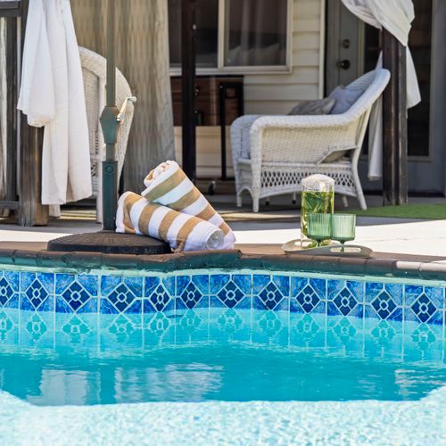 Grab a drink, catch some rays, and unwind.