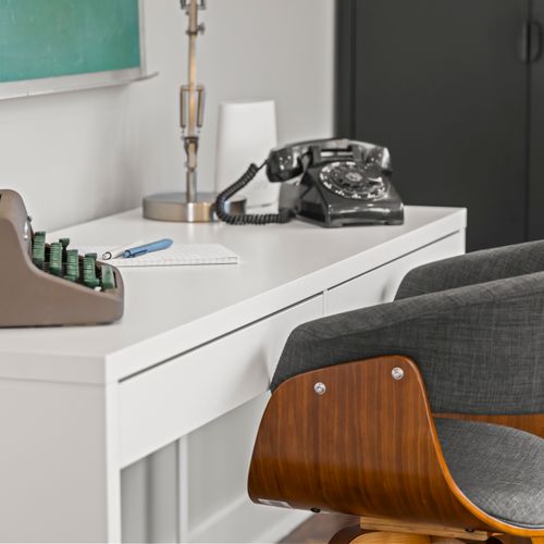 Back in the day, this setup meant you were officially high-tech.