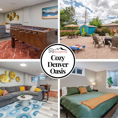 Experience denver like a local in our spacious 4-bedroom retreat!