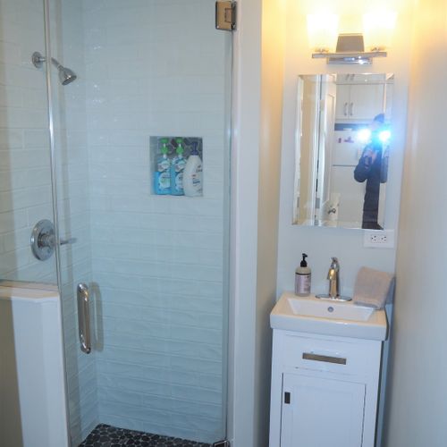 Bathroom #2 (second floor):  full bathroom on the second floor.
