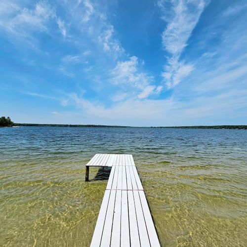 Overall:  the private dock that is shared between the cabins