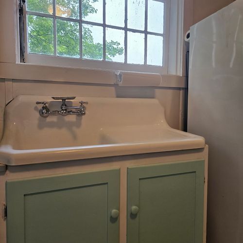 Kitchen:  the kitchen sink