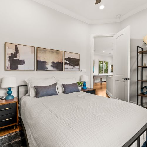 From the mattress to the linens, every layer is designed for comfort.