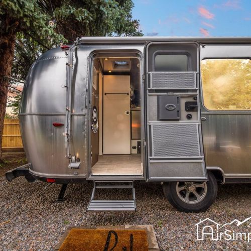 Step inside your very own vintage airstream retreat. Soak in the timeless design of the iconic trailer.