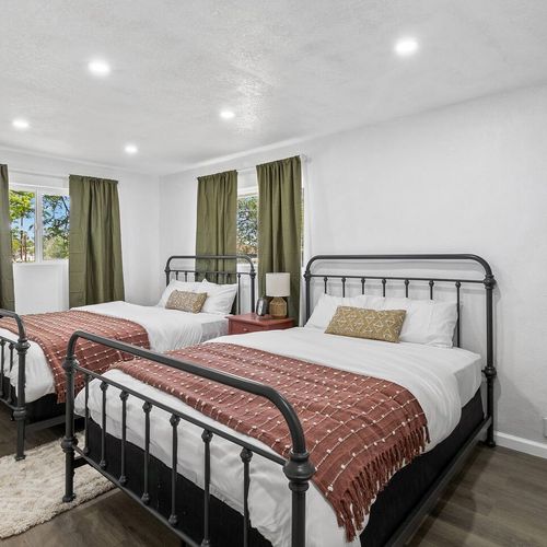 Experience the comfort and convenience of our four bedrooms and two baths.