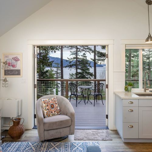 French doors bring the outdoors in!