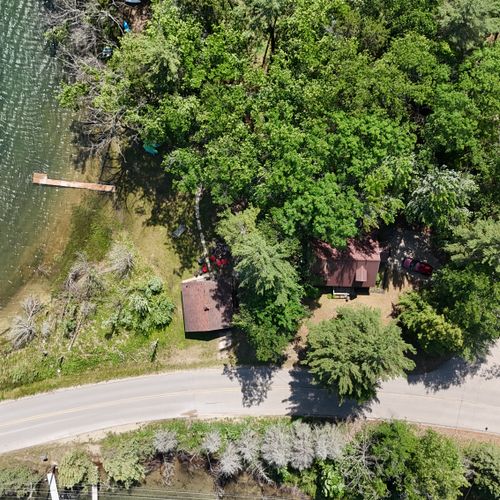 OVERALL:  Aerial view of the property on Little Twin Lake