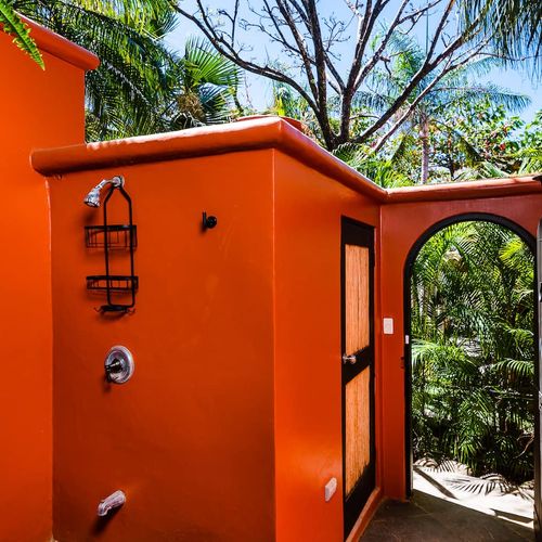 Outdoor shower