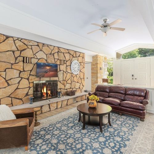 LIVING ROOM:  The beautiful formal living room that you come into when entering the home.