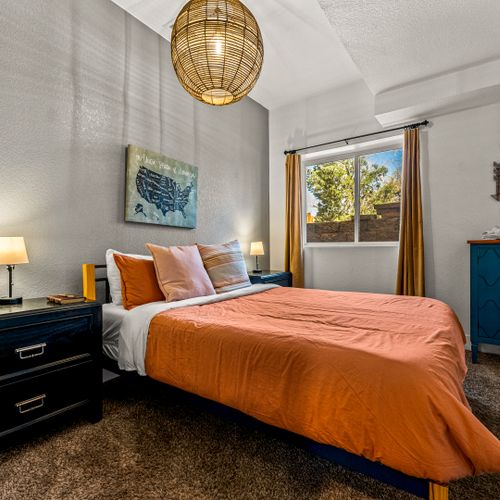 Step into a stylish room where modern design meets ultimate relaxation.