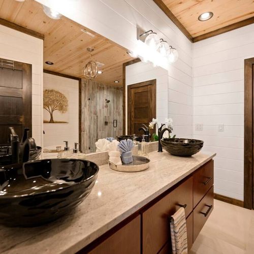 Double vanity!