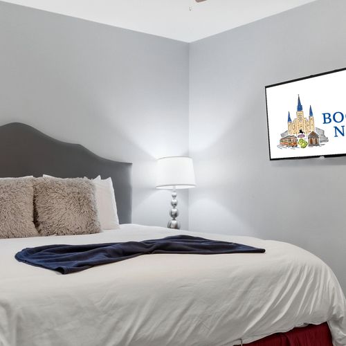 Soft, calming bedroom retreat designed for deep rest
