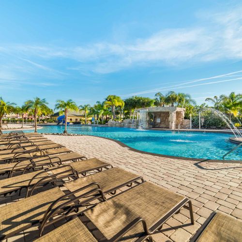 Paradise Palms Resort Sun Loungers