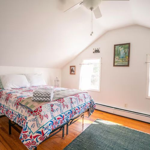 Full bedroom down the hall!