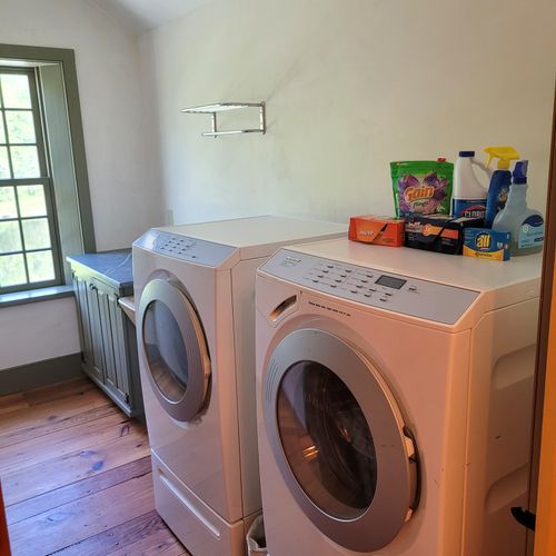 Full washer and dryer for use