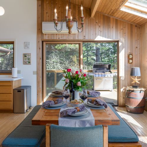 Create special meals and celebrations around our table.