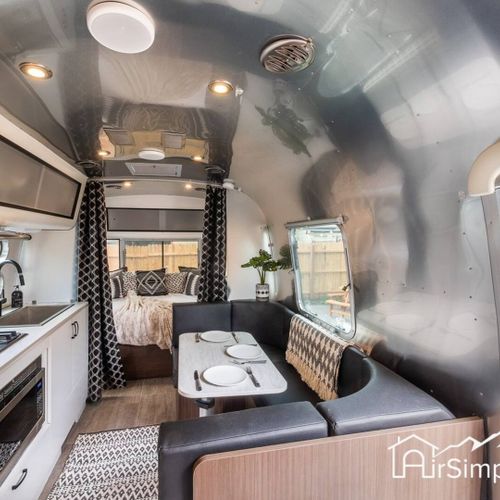 Sip your morning coffee at the nostalgic-styled dining area. Or, convert it into a sleeping space for your extra guest!