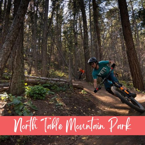 Enjoy plenty of outdoor activities at the north table mountain park!