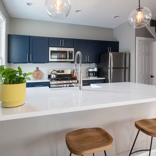 Another view of the kitchen