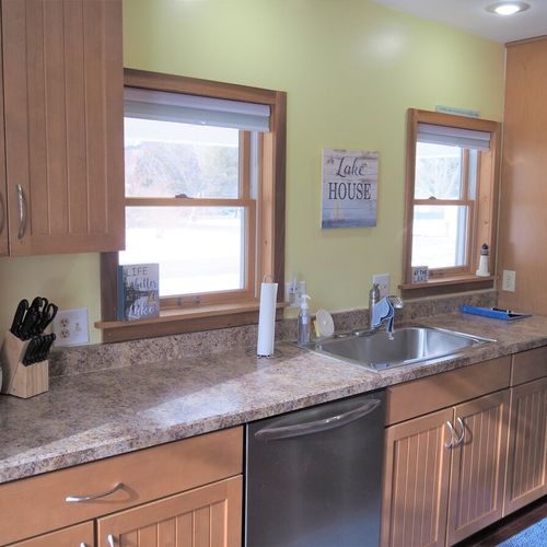 Overview:  the large and very functional kitchen.