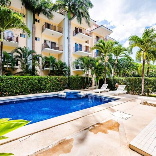 Work on a killer suntan and refresh with a quick splash on the pool