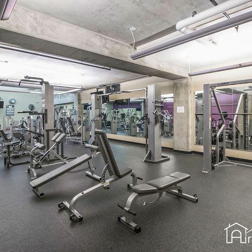 - stay on track with your fitness routine in a well equipped gym just steps from your door
- mirrors, machines, and open space make workouts convenient and motivating
- perfect for cardio, strength training, or a morning stretch session