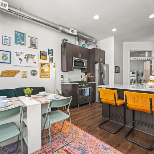 Easy flow in the main living area, super practical and designed for comfort