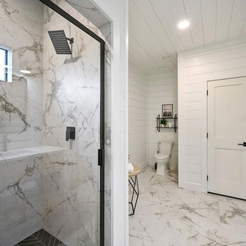 Private bathroom with a walk-in shower.