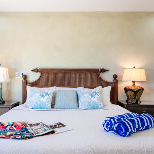 King sized bed