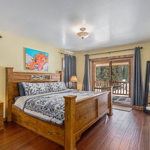 Indulge in luxury: your personal sanctuary awaits in our master suite.
