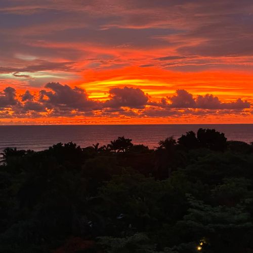 Enjoy the beautiful sunsets