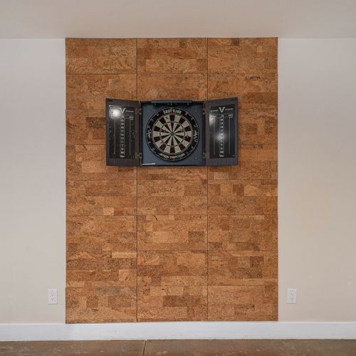 Sharpen your aim with our dart board!