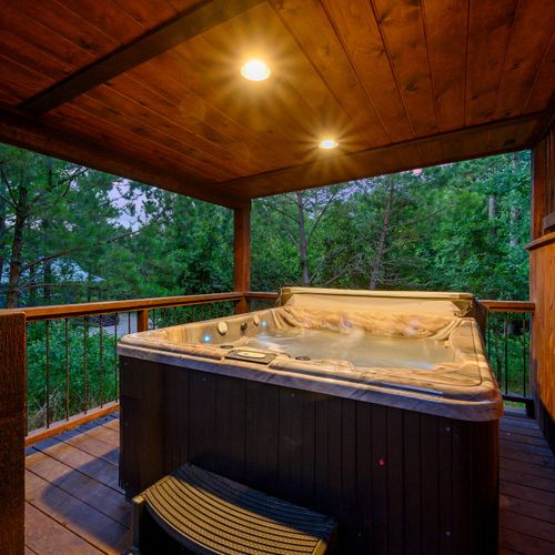 Hot tub!