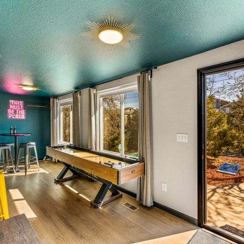 Shuffleboard and sunlight—yes, please.